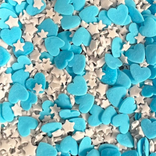 Sugar Sprinkles Blue star 50g - glutenvrij